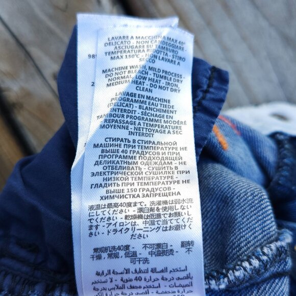 ADORABLE Stella McCartney Girls Rainbow Denim Jeans KIDS 3 Years - Picture 4 of 6